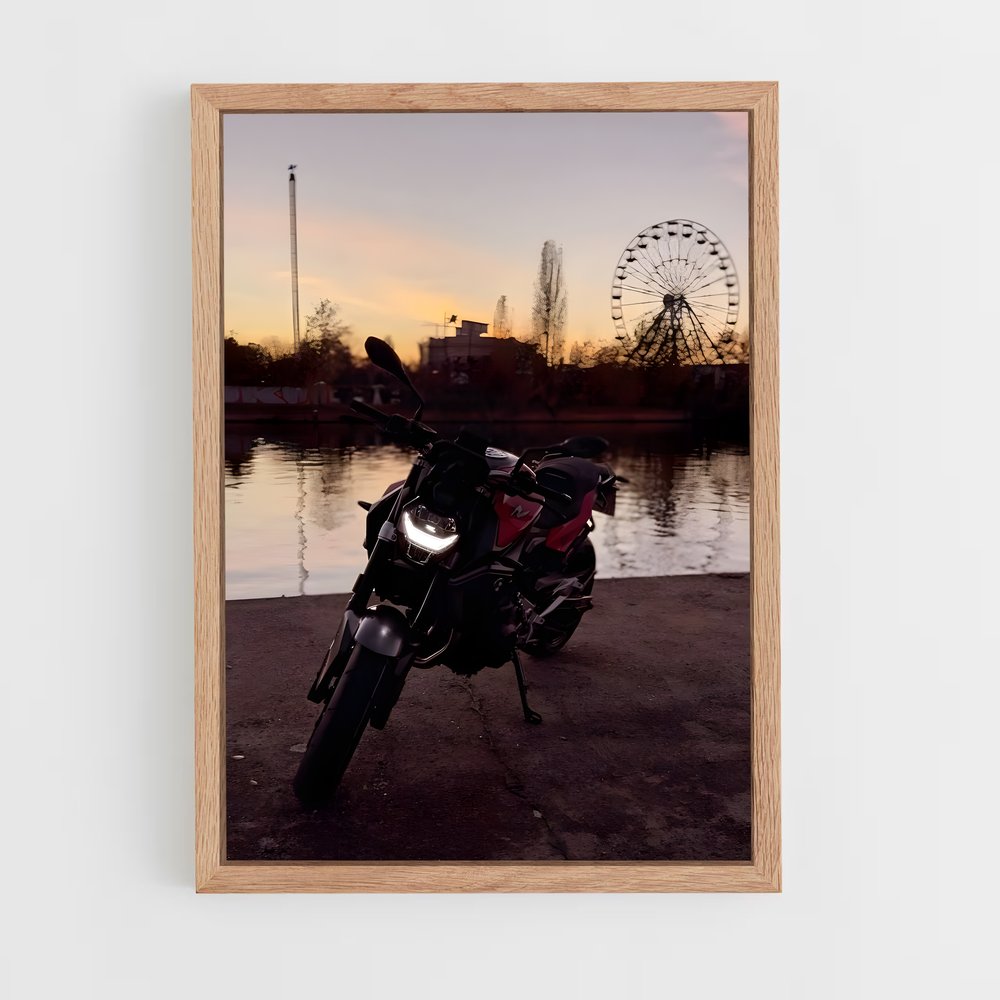 Poster Route 900 – affiche BMW Motorrad (vue 4)